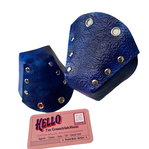 Roller skates toe guards  leather roller skate toe caps - Picture 7 of 9